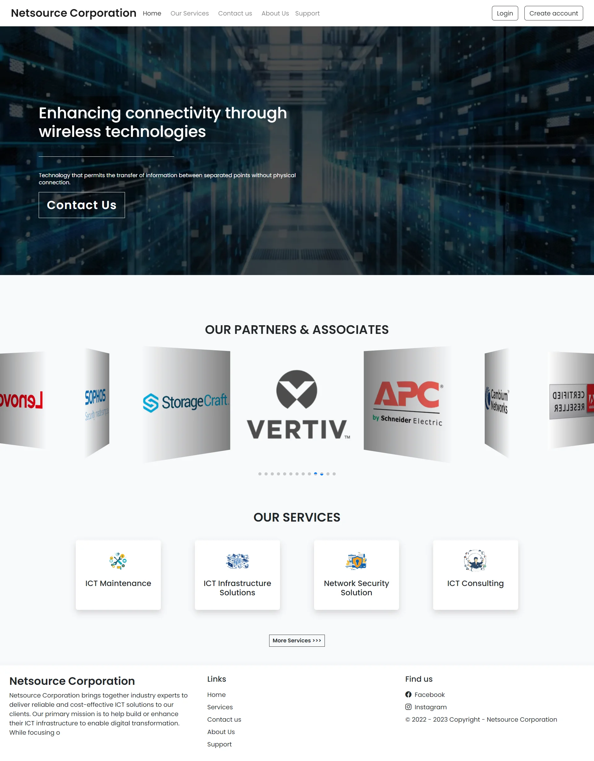 Web Design Landing Page